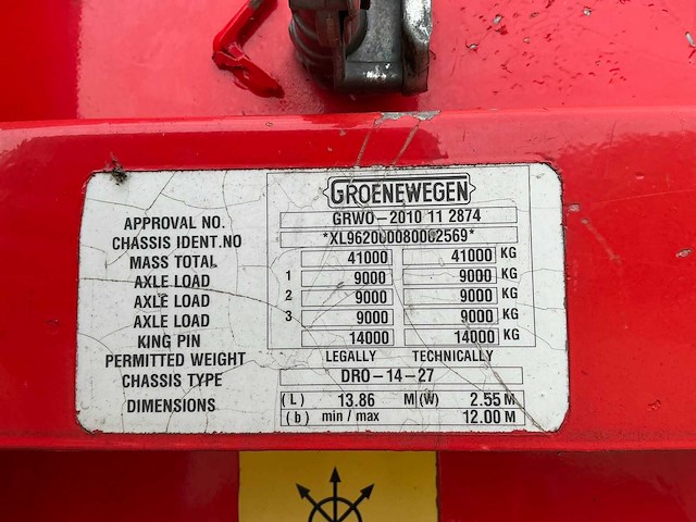 2008 groenewegen dro-14-27 oplegger - afbeelding 7 van  27