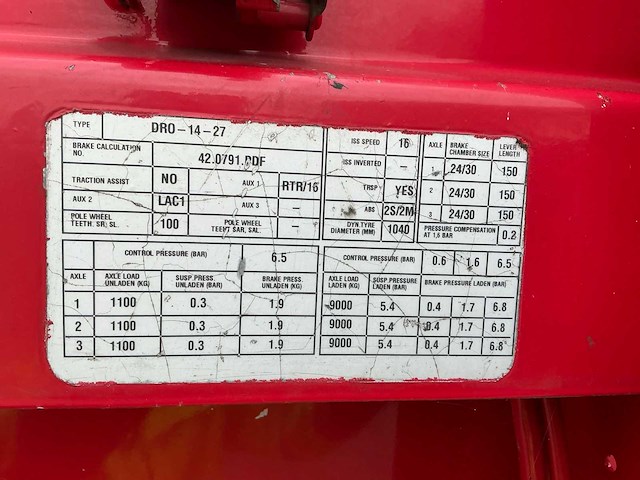 2008 groenewegen dro-14-27 oplegger - afbeelding 9 van  27