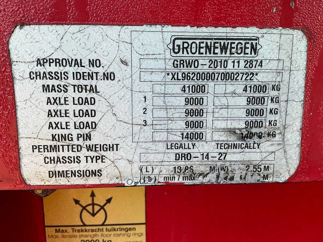 2008 groenewegen dro-14-27 oplegger - afbeelding 19 van  26