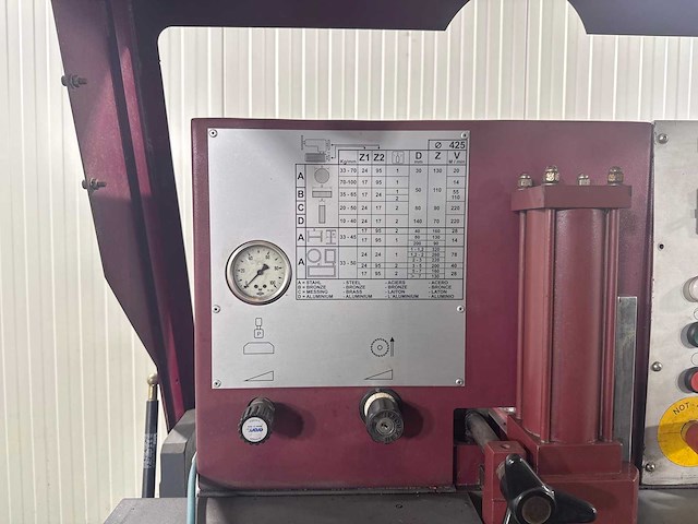 2008 gross ucm 425 afkortcirkelzaagmachine - afbeelding 9 van  12