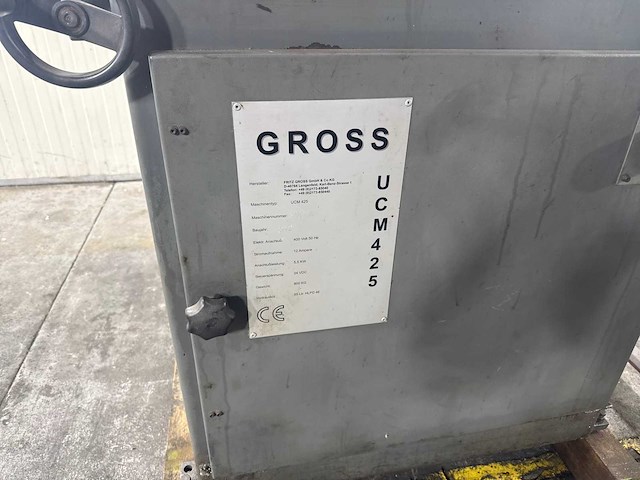 2008 gross ucm 425 afkortcirkelzaagmachine - afbeelding 10 van  12