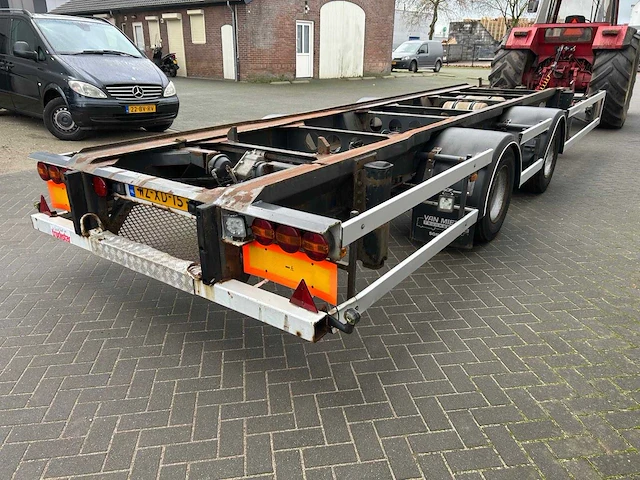 2008 gs meppel ainc-2000 mr containerchassis – 20.000 kg – luchtgeveerd – nl registratie - afbeelding 2 van  7