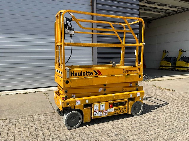 2008 haulotte optimum 8 hoogwerker - afbeelding 1 van  10