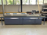 2008 hebrock akv 3005 dk-f halfautomatische kantenaanlijmmachine