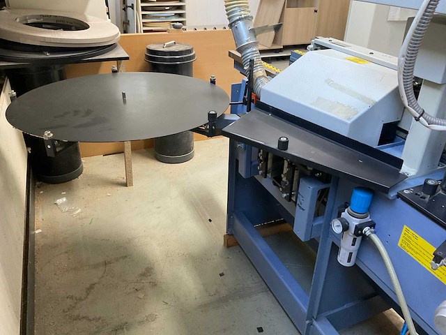 2008 hebrock akv 3005 dk-f halfautomatische kantenaanlijmmachine - afbeelding 12 van  12