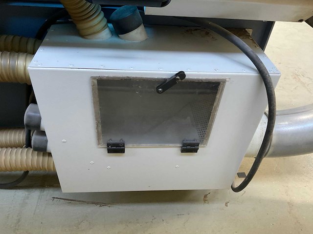 2008 hebrock akv 3005 dk-f halfautomatische kantenaanlijmmachine - afbeelding 6 van  12