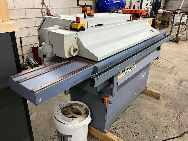 2008 hebrock euro 2000 halfautomatische kantenaanlijmmachine - afbeelding 9 van  13