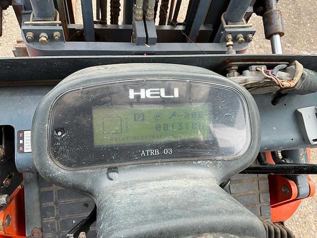 2008 heli cpd25c2 elektrische vorkheftruck - afbeelding 10 van  23