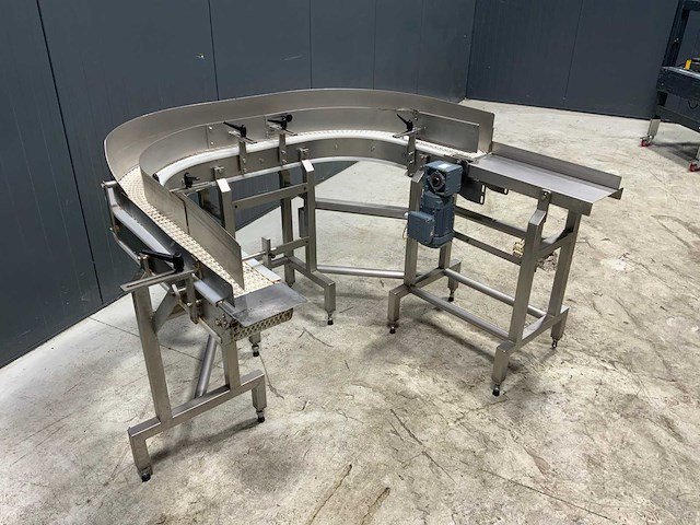 2008 hellings bt-ks-b6005b u-baan transportband (c) - afbeelding 1 van  4