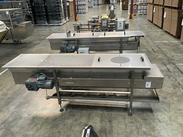 2008 hinderink lalobuba b-0200 rvs bulktransportband - afbeelding 2 van  5