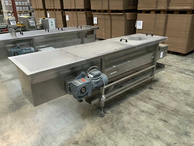 2008 hinderink lalobuba b-0200 rvs bulktransportband - afbeelding 3 van  5