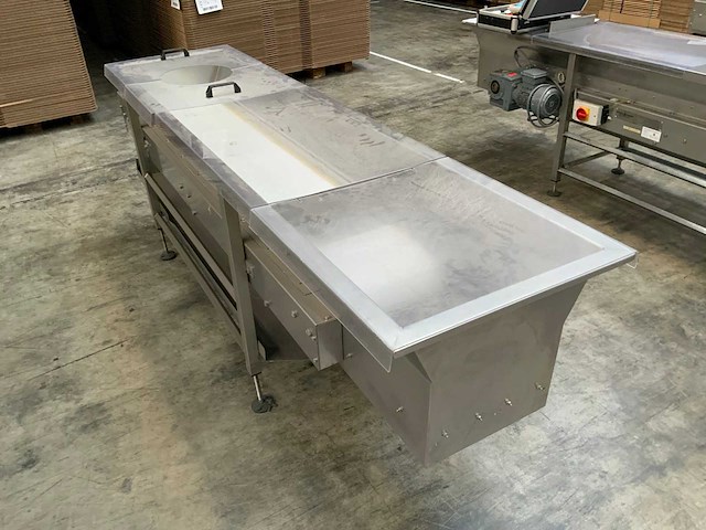 2008 hinderink lalobuba b-0200 rvs bulktransportband - afbeelding 4 van  5