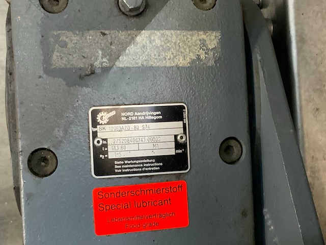 2008 hinderink lalobuba b-0200 rvs bulktransportband - afbeelding 2 van  11