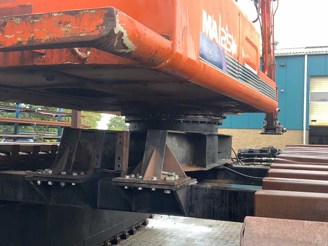 2008 hitachi ma125 amfibische rupsgraafmachine - afbeelding 6 van  39