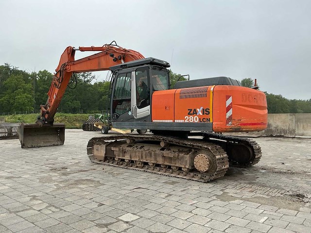 2008 hitachi zaxis 280 lcn rupsgraafmachine - afbeelding 3 van  39