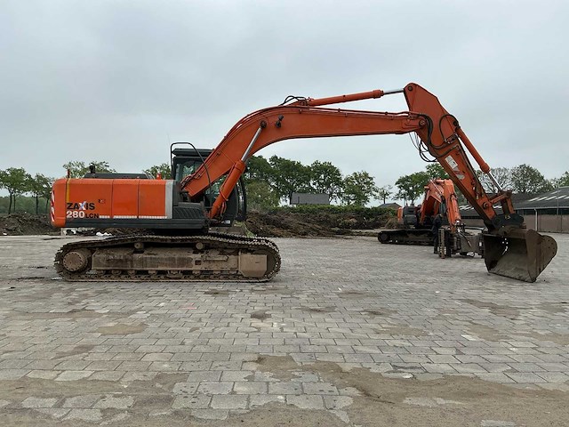 2008 hitachi zaxis 280 lcn rupsgraafmachine - afbeelding 6 van  39