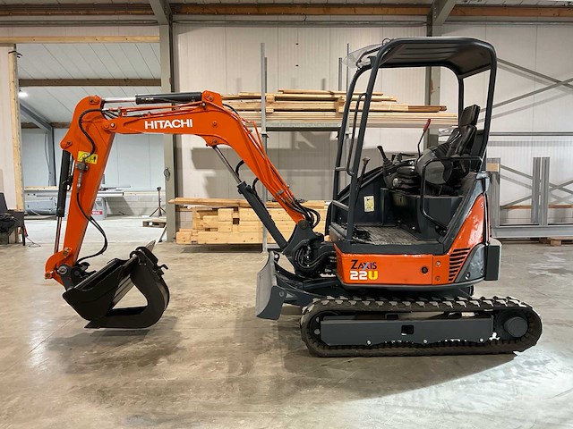 2008 hitachi zx22u-2 ylr midigraafmachine - afbeelding 12 van  32