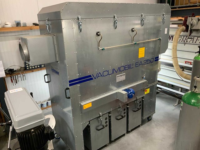 2008 hocker polytechnik vacumobile e.a. 250 5a afzuiginstallatie - afbeelding 1 van  10