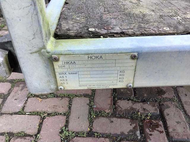 2008 hoka aanhangwagen - afbeelding 4 van  4