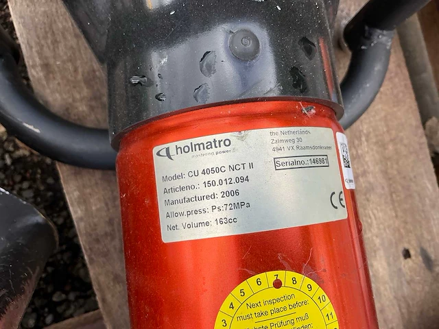 2008 holmatro dpu 31 pc bevrijdingsunit hydraulische pers - afbeelding 6 van  21
