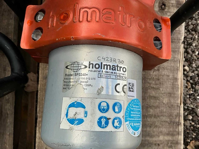 2008 holmatro dpu 31 pc bevrijdingsunit hydraulische pers - afbeelding 8 van  21
