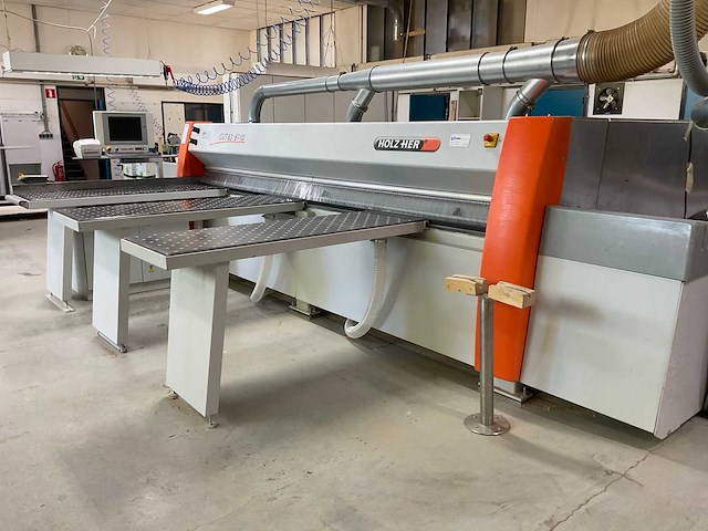 2008 holz-her cut 82 6110 horizontale platen opdeelzaagmachine - afbeelding 14 van  20