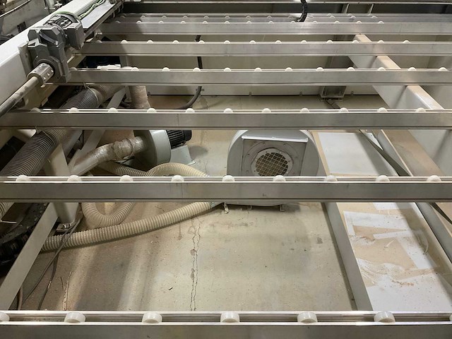 2008 holz-her cut 82 6110 horizontale platen opdeelzaagmachine - afbeelding 2 van  14