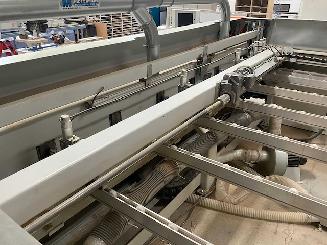 2008 holz-her cut 82 6110 horizontale platen opdeelzaagmachine - afbeelding 14 van  14