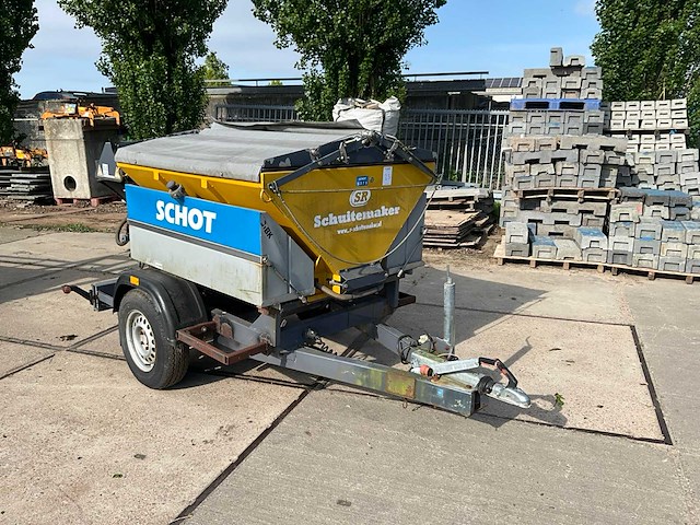 2008 hotra wendy 1800 zoutstrooier aanhangwagen - afbeelding 1 van  21