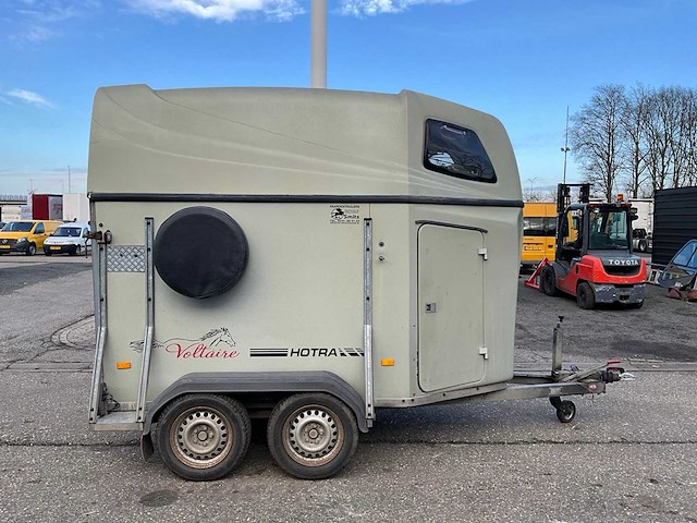 2008 hotrarijs voltaire paardentrailer 87-wb-kj - afbeelding 15 van  26