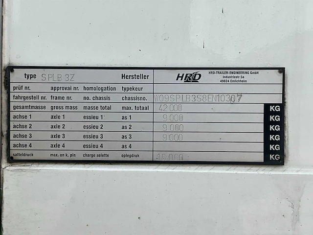 2008 hrd splb 3z lzv combinatie - afbeelding 17 van  24