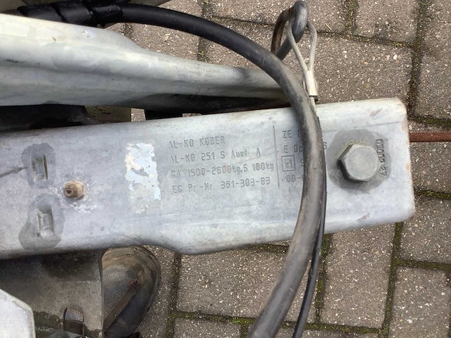 2008 humbaur hs2000 machinetransporter aanhangwagen - afbeelding 4 van  4