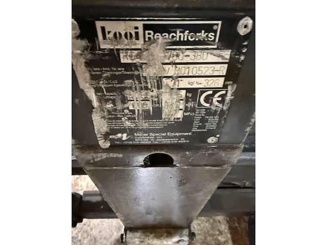 2008 hyster e2.00xms vorkheftruck - accu 2024 (2000kg) - afbeelding 15 van  15