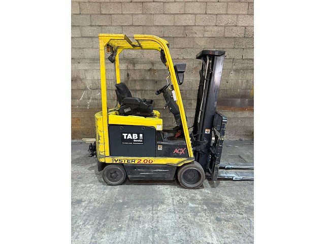 2008 hyster e2.00xms vorkheftruck - accu 2024 (2000kg) - afbeelding 3 van  15