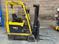 2008 hyster e2.00xms vorkheftruck - accu 2024 (2000kg) - afbeelding 1 van  15