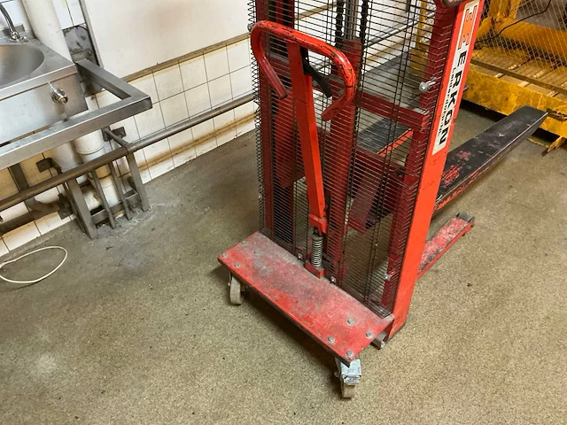 2008 incab s-600 hand hydraulische palletwagen - afbeelding 3 van  6