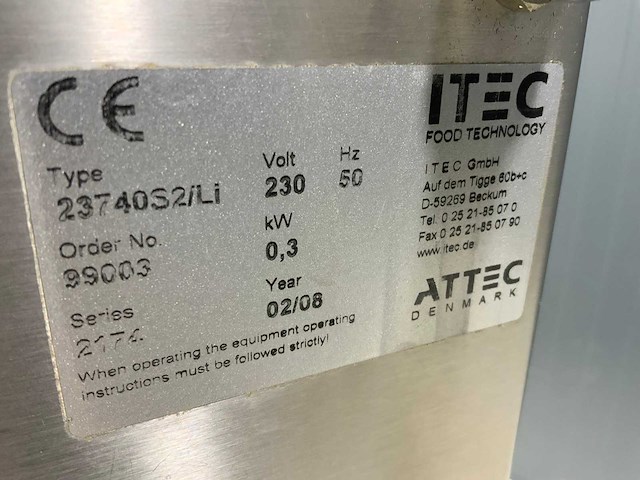 2008 itec hygienesluis met desinfectie - afbeelding 8 van  8