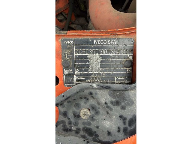 2008 iveco daily 35c18 300 be-combinatie met veldhuizen oplegger - afbeelding 9 van  19