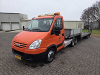 2008 iveco daily 35c18 300 be-combinatie met veldhuizen oplegger