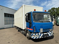 2008 iveco eurocargo 75e180 4x2 gesloten bakwagen met zepro 1.000 kg laadklep - afbeelding 4 van  8