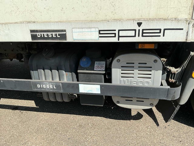 2008 iveco eurocargo 75e180 4x2 gesloten bakwagen met zepro 1.000 kg laadklep - afbeelding 17 van  26