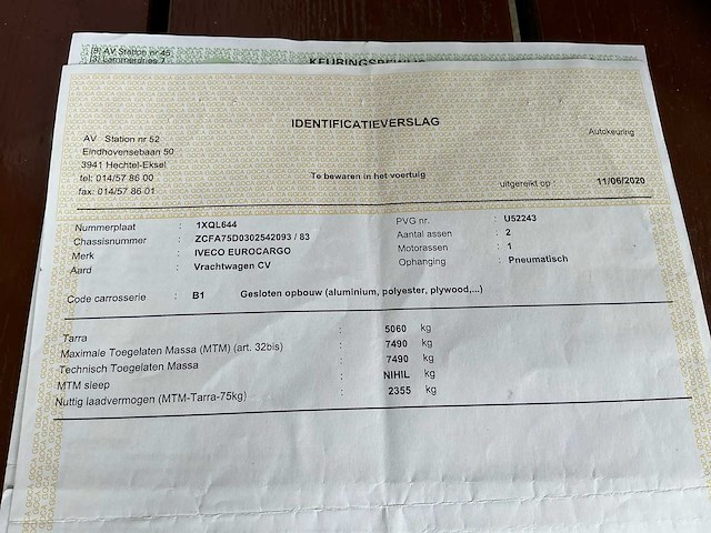 2008 iveco eurocargo 75e180 4x2 gesloten bakwagen met zepro 1.000 kg laadklep - afbeelding 22 van  26