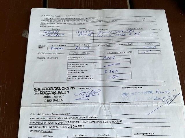 2008 iveco eurocargo 75e180 4x2 gesloten bakwagen met zepro 1.000 kg laadklep - afbeelding 24 van  26