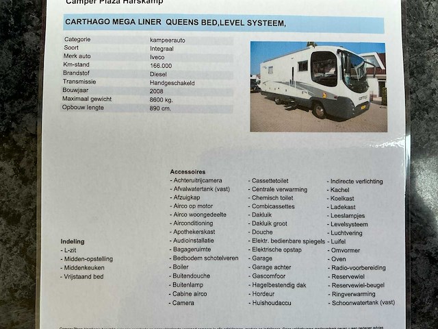 2008 iveco ml 2 q camper - afbeelding 11 van  38