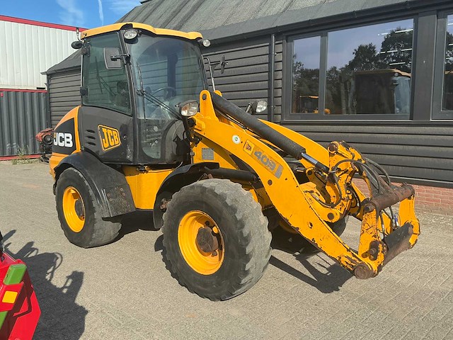 2008 jcb 409 wiellader shovel - afbeelding 31 van  34