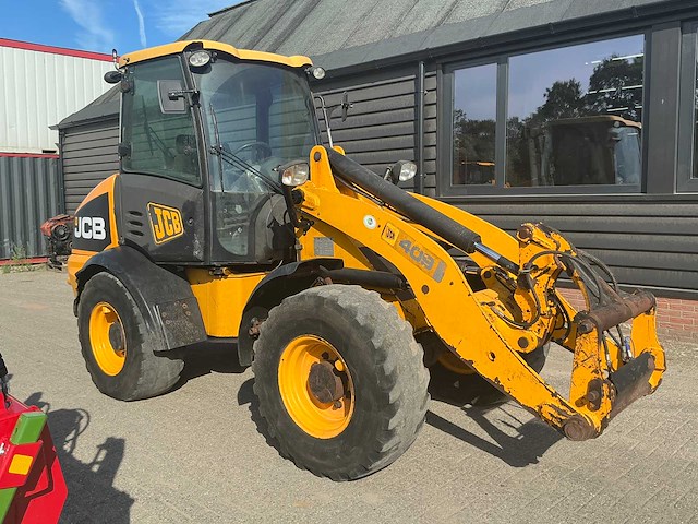 2008 jcb 409 wiellader shovel - afbeelding 4 van  12