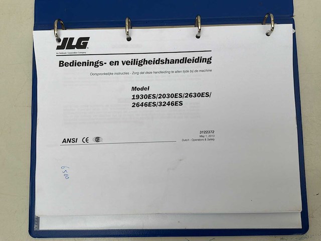 2008 jlg 1930es hoogwerker - afbeelding 6 van  17