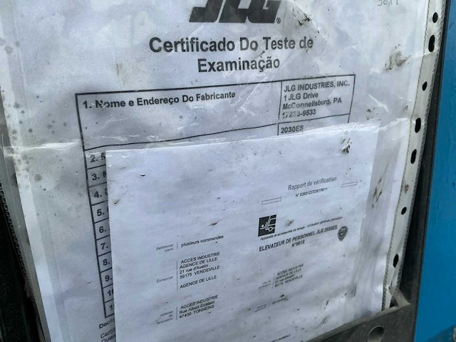 2008 jlg 2030es hoogwerker - afbeelding 5 van  14