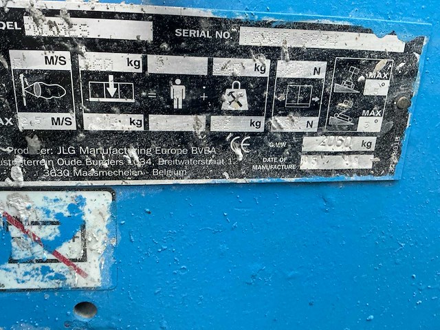 2008 jlg 2030es hoogwerker - afbeelding 6 van  14