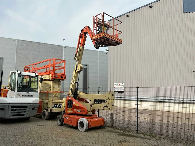 2008 jlg e400ajp elektrische knikarm hoogwerker - afbeelding 1 van  12